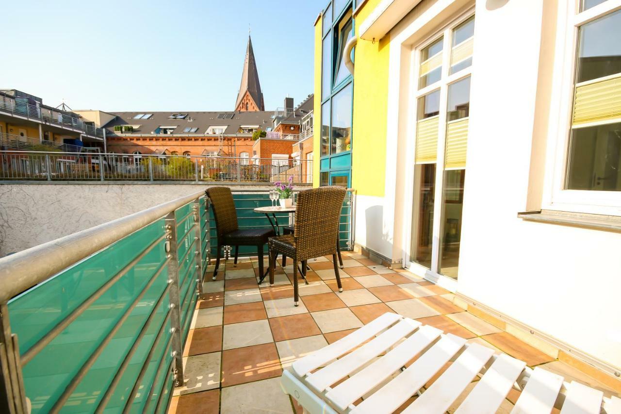 Ferienwohnung Min Herzing รอสต็อค ภายนอก รูปภาพ